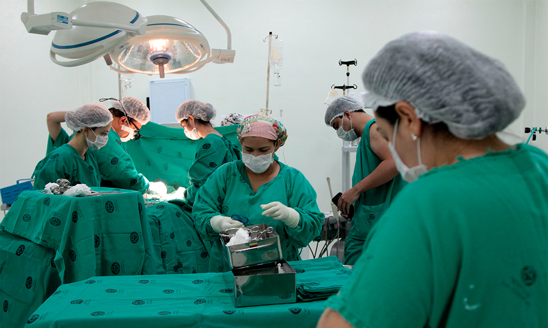 Nesta edição continuam sendo mantidas as cirurgias ginecológicas no Juruá. Foto: cedida