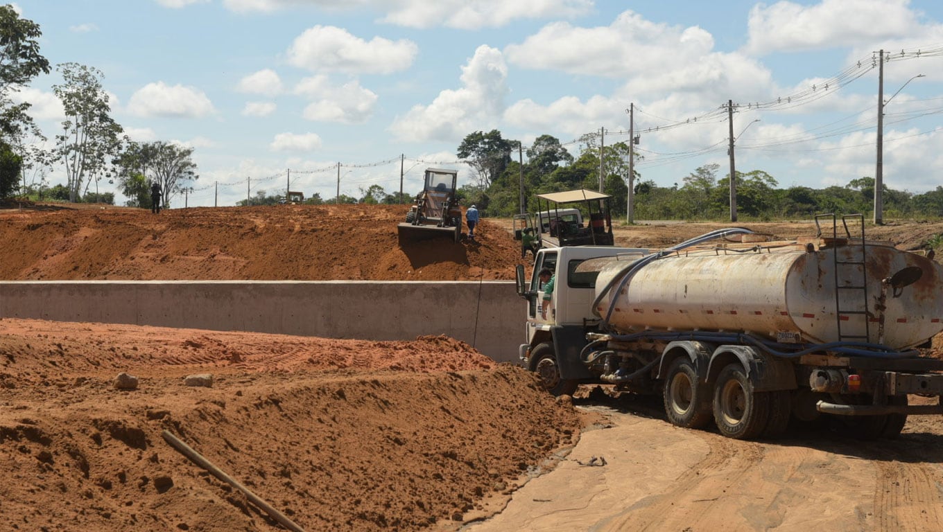 Governo Segue Obras De Duplica O Da Rodovia Ac No Juru