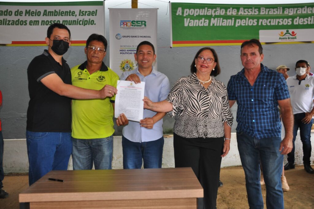 Governo entregou mais de R$ 700 mil em equipamentos no município de Assis Brasil. Foto: Cedida