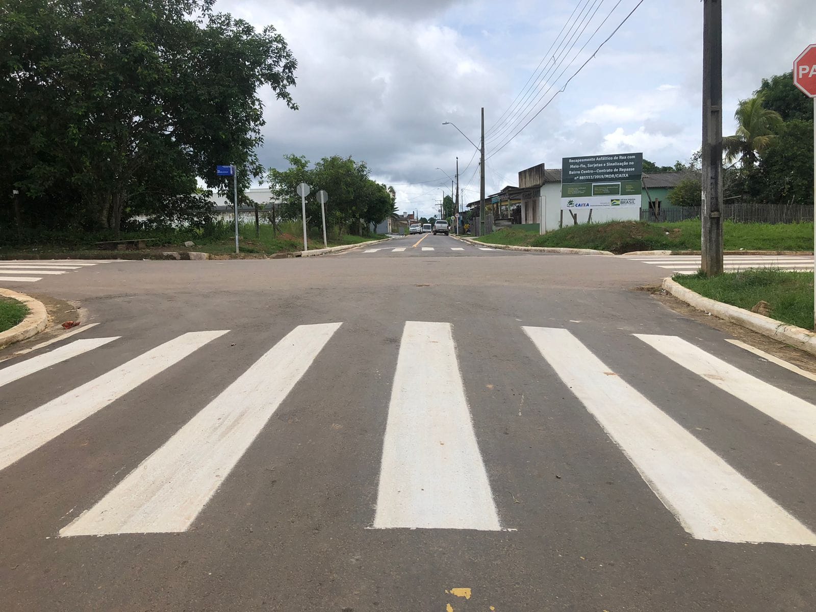 Detran revitaliza e implanta sinalização de trânsito em Manoel Urbano