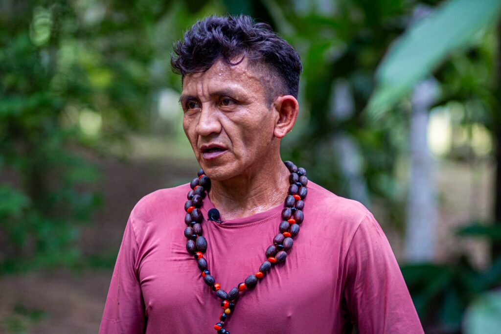 Pupuã, Pedro Evaristo, participa desde 2014 e espera poder levar o aprendizado para a sua aldeia Foto: José Caminha/Secom
