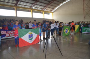 Abertura oficial dos jogos em Porto Acre aconteceu no ginásio da cidade. Foto: Stalin Melo