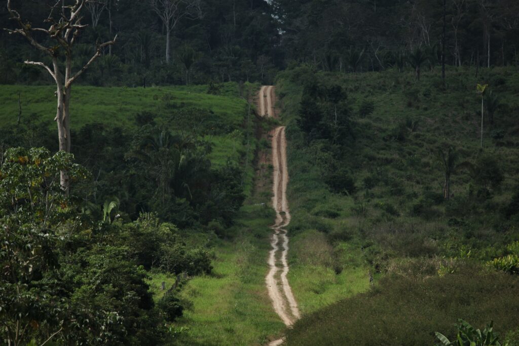 Ramal dentro de área de conservação na região de Tarauacá (440 quilômetros de Rio Branco); cuidado com o meio ambiente é uma constante entre técnicos da pasta. Foto: Odair Leal/Secom