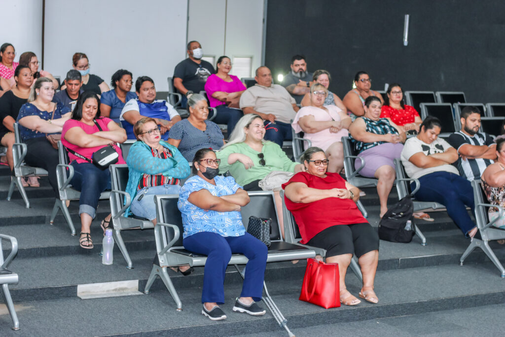 Frustração e Compulsão Alimentar é tema de encontro com pacientes do Programa de Obesidade da Fundhacre. Foto: Gleison Luz