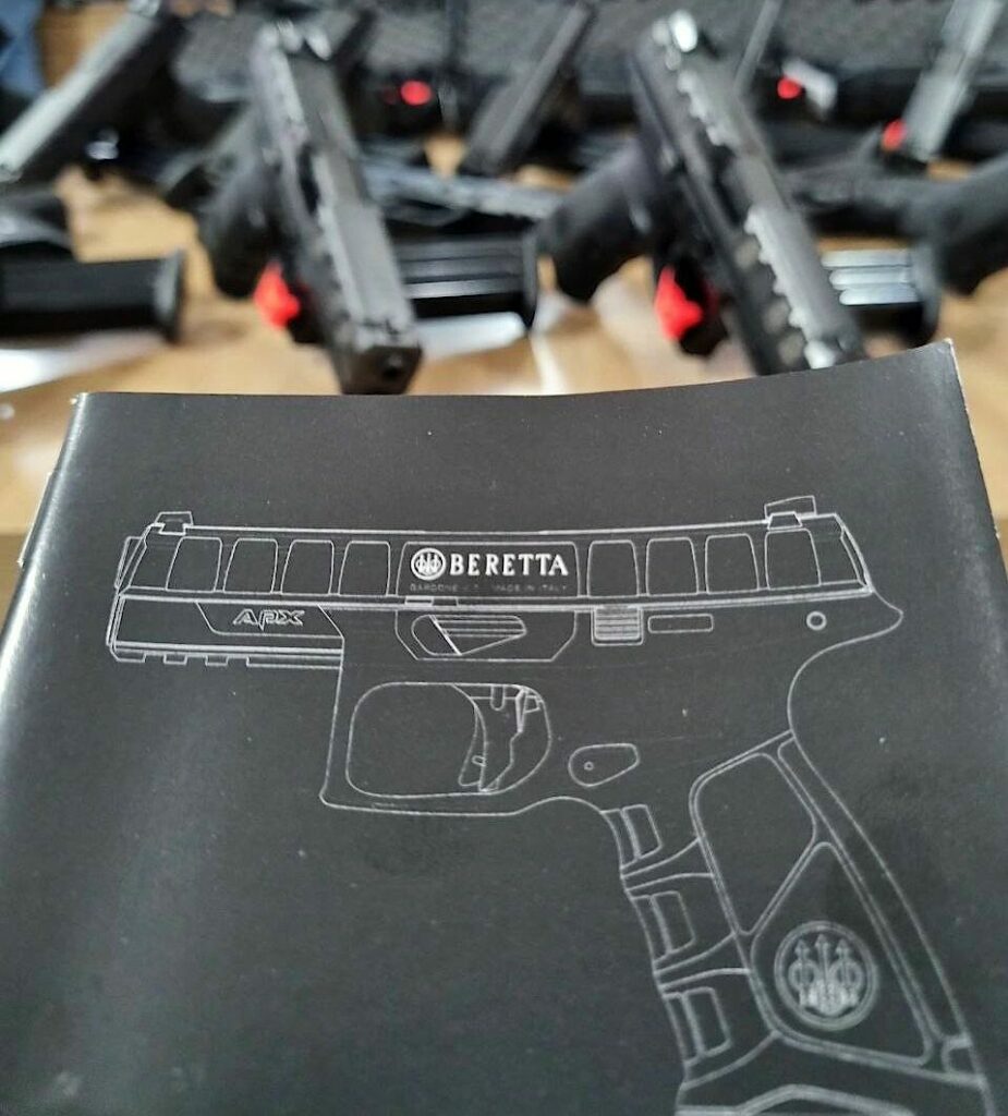 Iapen recebe mais de 1200 pistolas APX, calibre 40. Foto: Ilustração/internet.