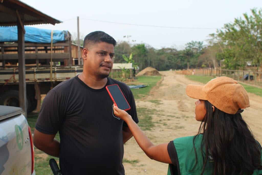 Policial penal Adeládio Pinheiro: “A maioria dos presos que passam pela Fazendinha não voltam a reincidir em delitos”. Foto: Clebson Vale/Iapen