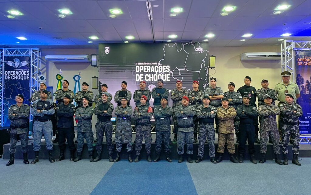 Participaram do evento representantes das Polícias Militares do Brasil. Foto: Cedida,