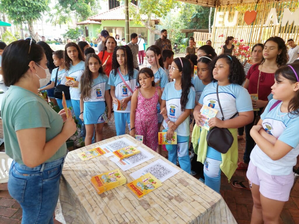 Evento teve como público-alvo os alunos do ensino fundamental, do 1º ao 4º ano, das escolas municipais e estaduais. Foto: cedida