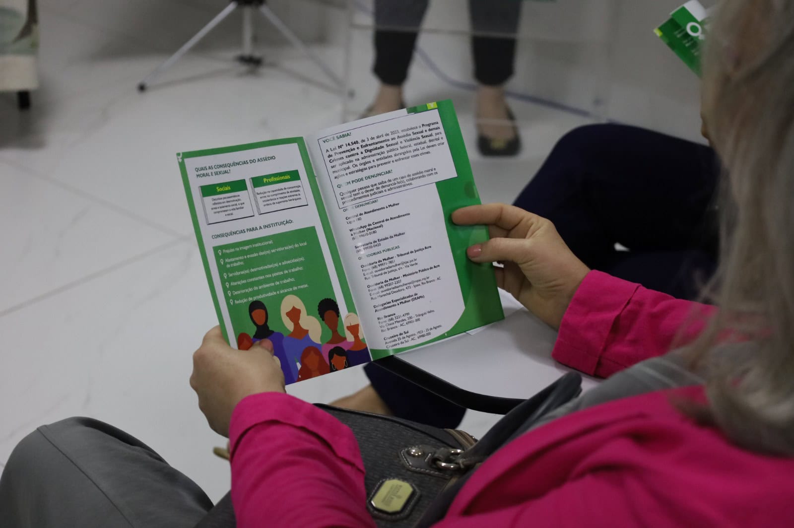 Secretaria Da Mulher Lan A Cartilha N O Se Cale De Combate Ao Ass Dio Moral E Sexual No