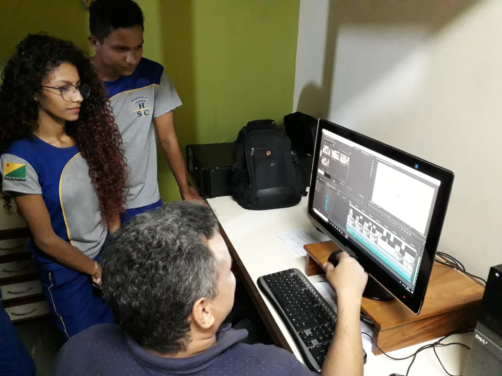 Estudantes querem modelo de radiojornalismo da Aldeia FM nas escolas de tempo integral