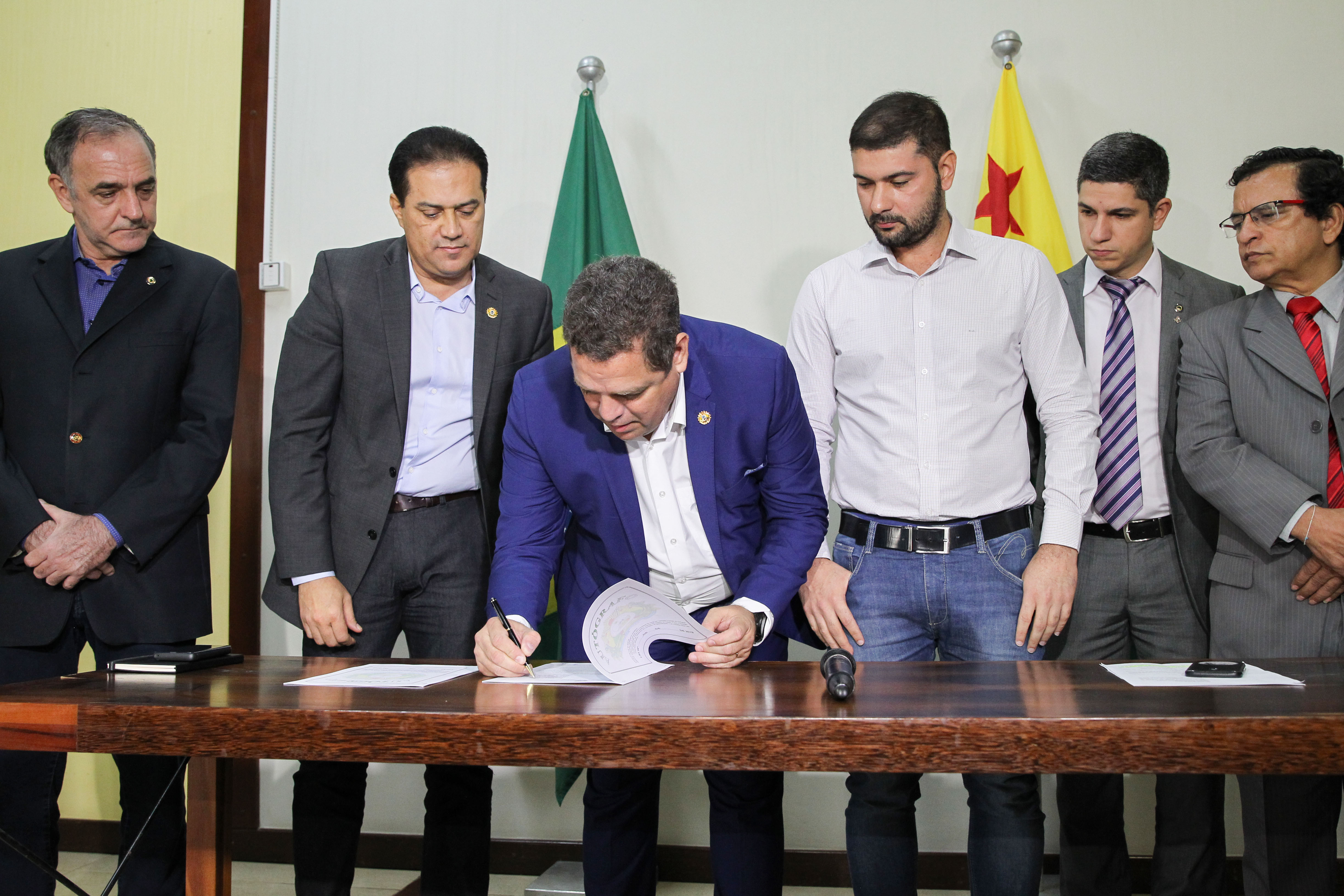 Governador em exercício Major Rocha sanciona ‘Lei da Ficha Limpa’ para a administração estadual