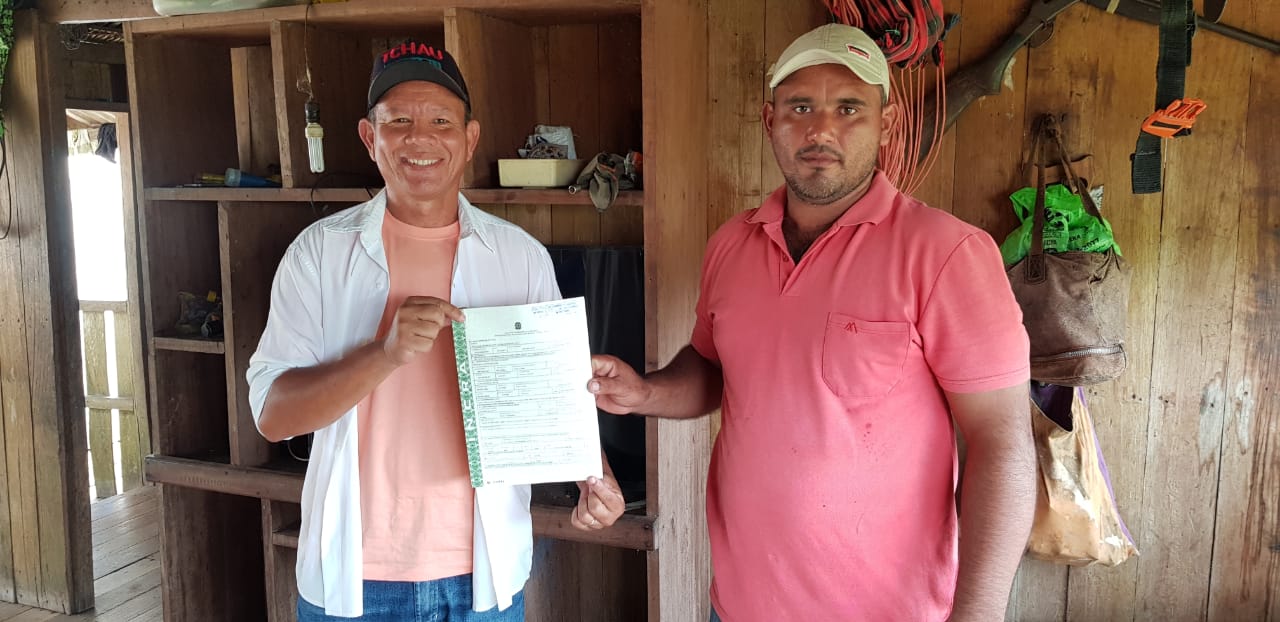Programa de regularização fundiária avança em assentamento de Sena Madureira