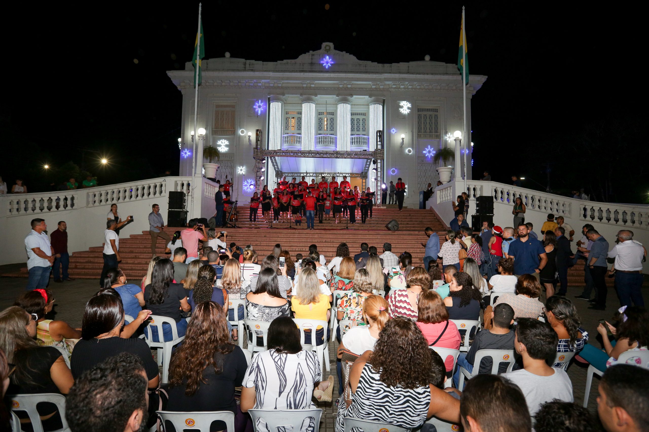Coral da Escola de Música do Acre abre Cantata Natalina no Palácio