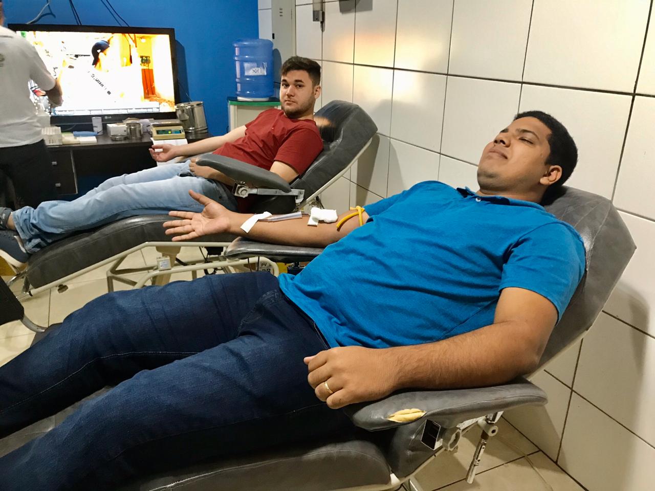 Servidores do Depasa colaboram com campanha de doação de sangue