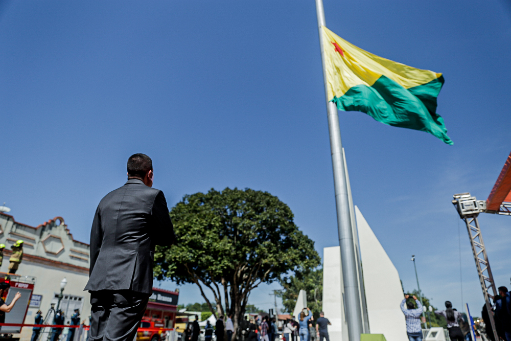 Solenidade cívico-militar marca os 58 anos de emancipação política do Estado do Acre