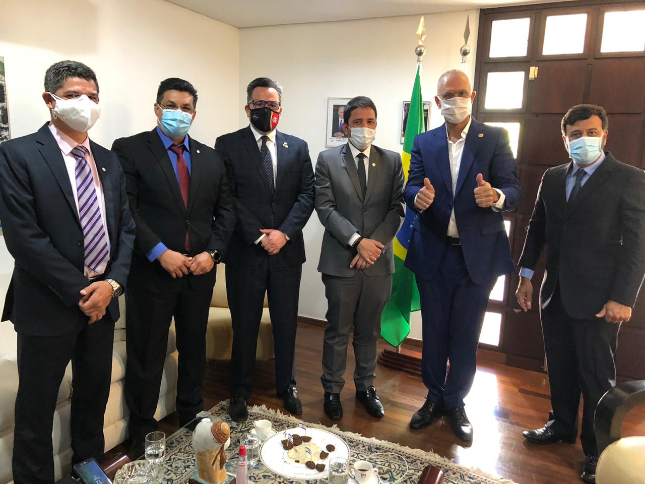 Governador Gladson Cameli faz visita de agradecimento ao embaixador de Israel no Brasil