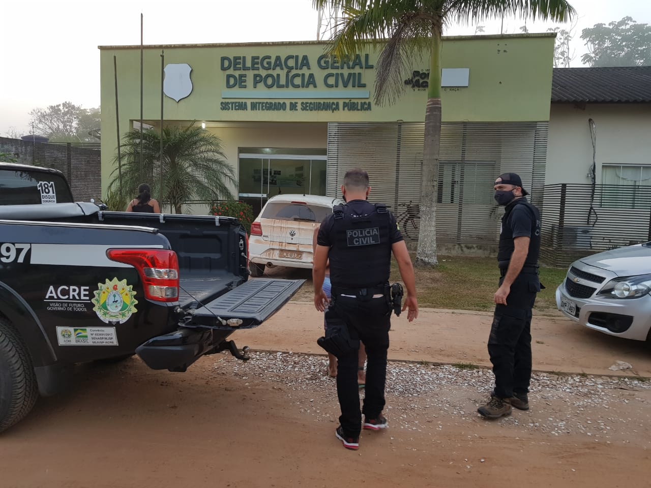Novos policiais civis participam de operação no interior do Acre