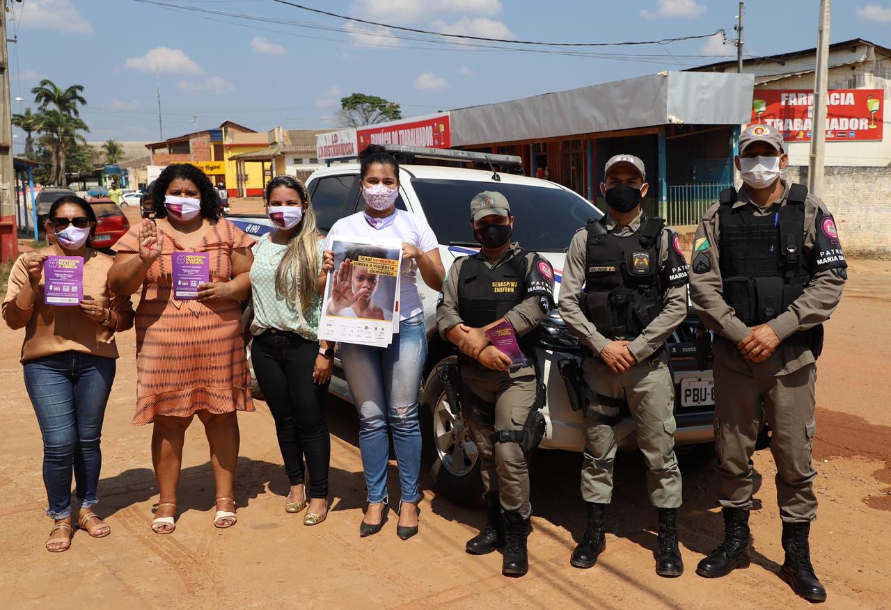 Estado leva campanha de proteção à mulher ao município do Bujari