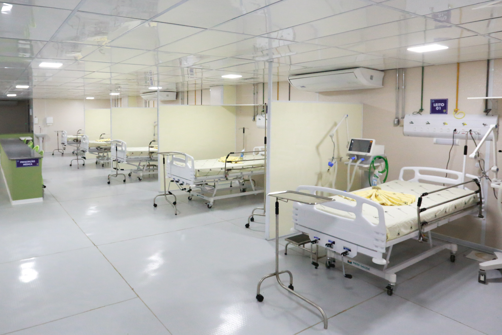 Hospital de Campanha do Juruá registra queda no índice de internações por Covid-19
