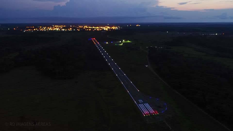 Após obras do Estado, pista de Feijó ganha iluminação inédita e está pronta para receber voos noturnos