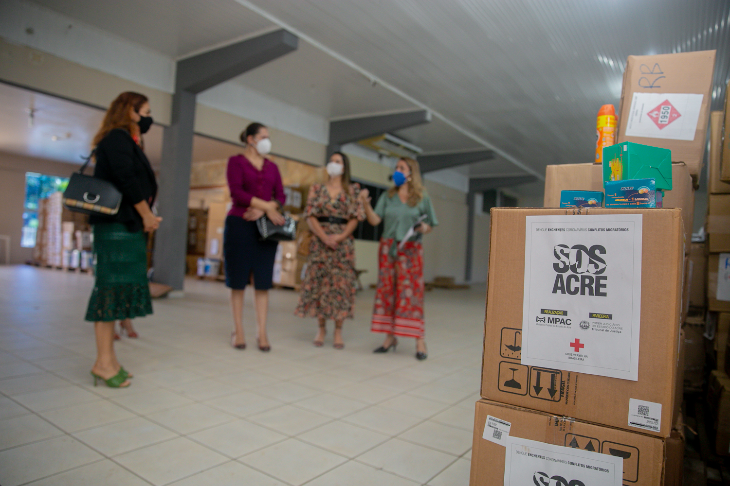 Governo do Acre recebe doação de 414 caixas com medicamentos e materiais de prevenção à Covid-19