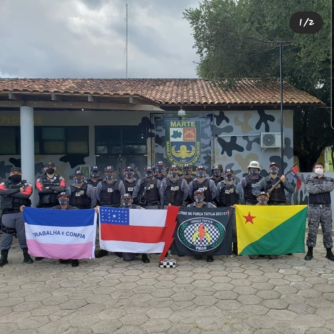 Policial Militar do Acre é destaque em curso operacional no Amazonas