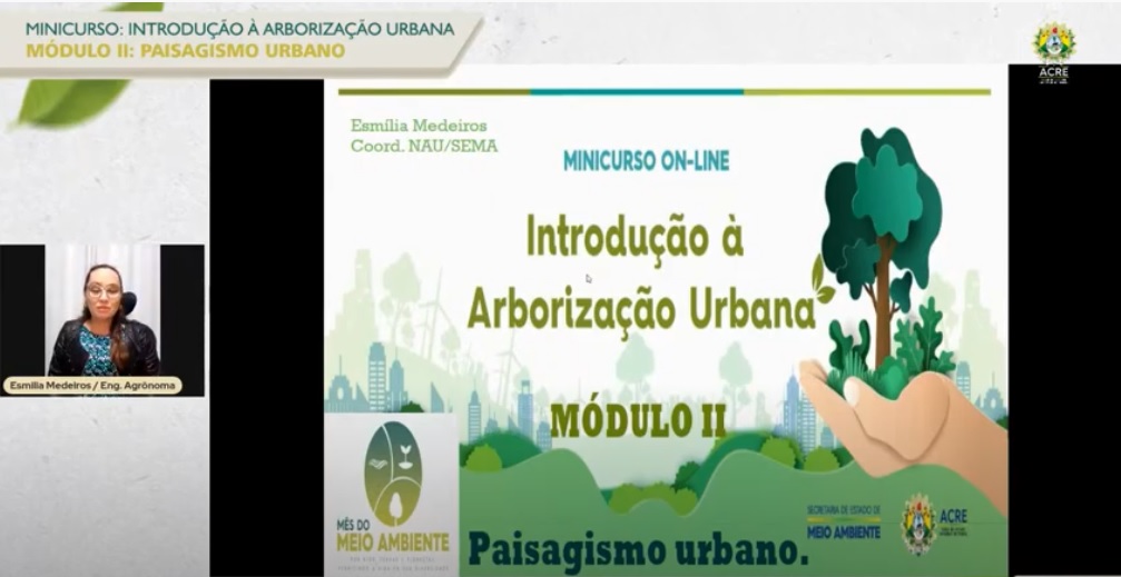 Paisagismo é tema do segundo módulo do minicurso de arborização urbana 