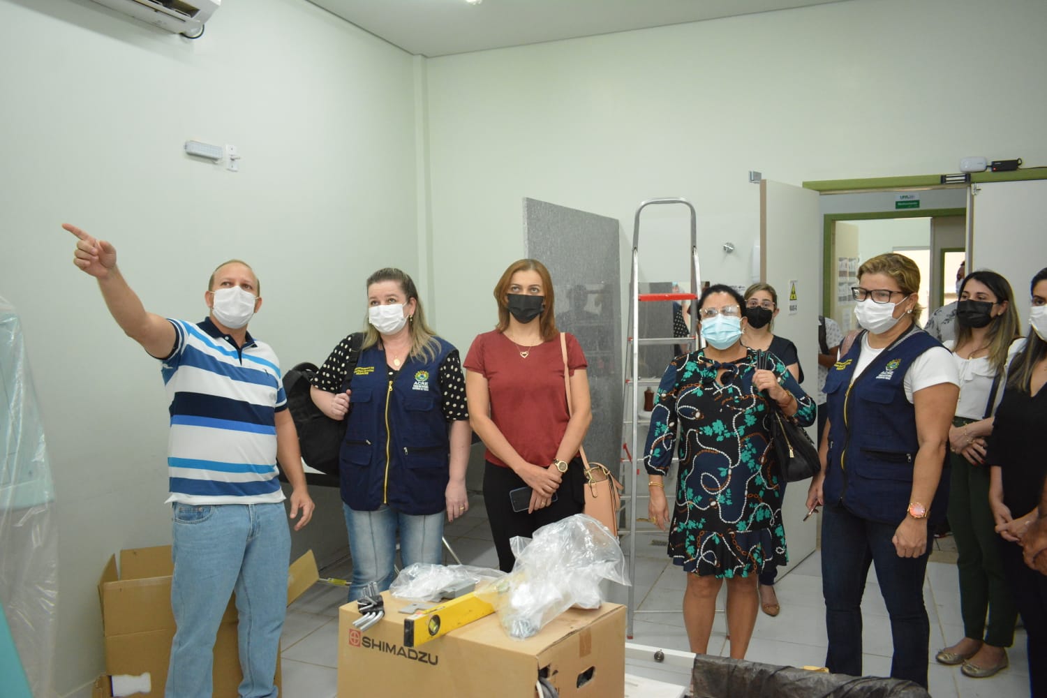 Governo inicia instalação de novo aparelho de raio-X na UPA de Cruzeiro do Sul