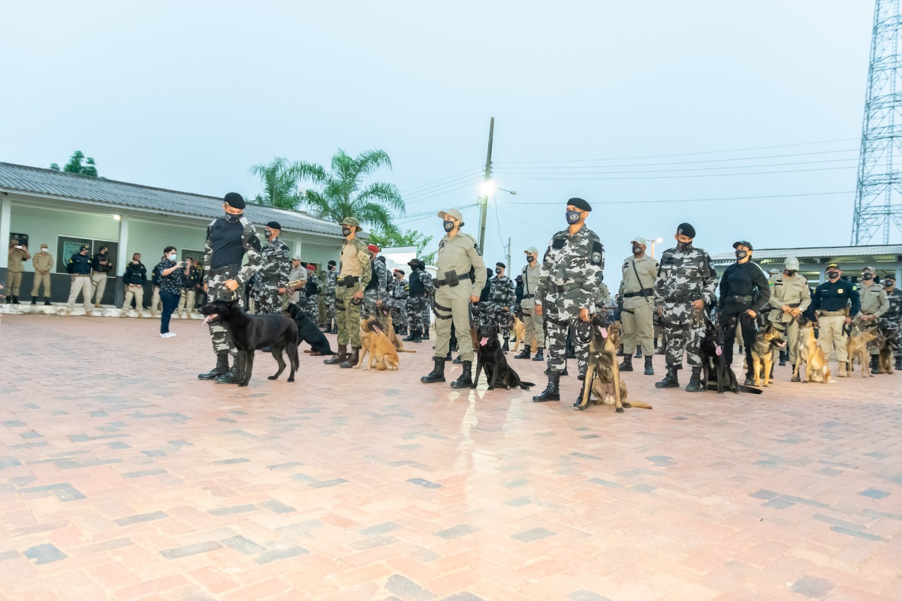 Turma de 38 alunos da Polícia Militar conclui o 1° Curso de Cinotecnia