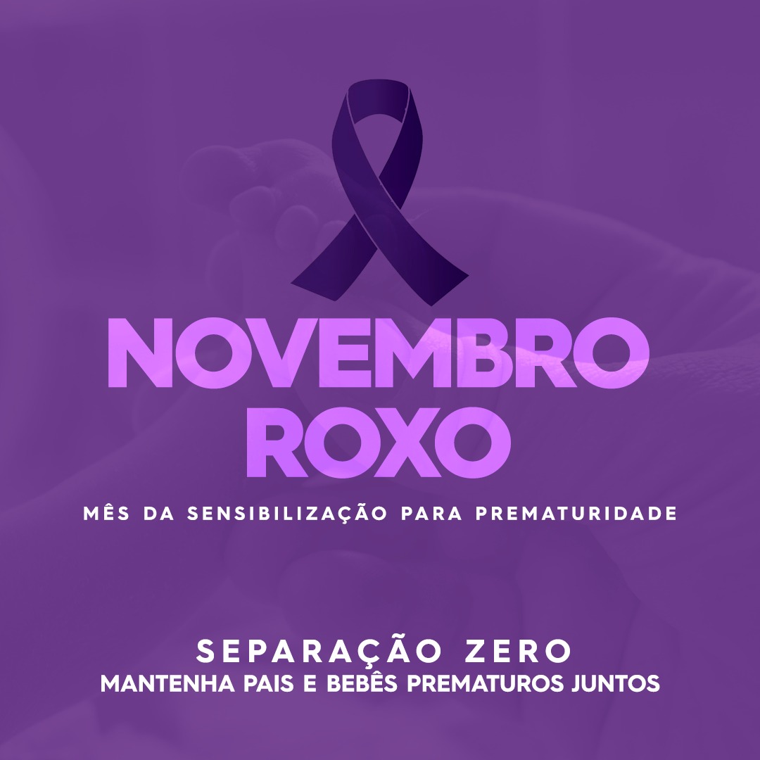 Novembro Roxo: Sesacre realiza campanha e alerta sobre índices de prematuridade