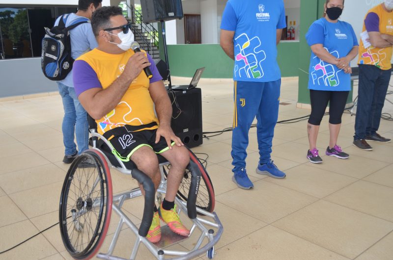 Manoel Izo destacou importância do esporte paralímpico. Foto: Stalin Melo