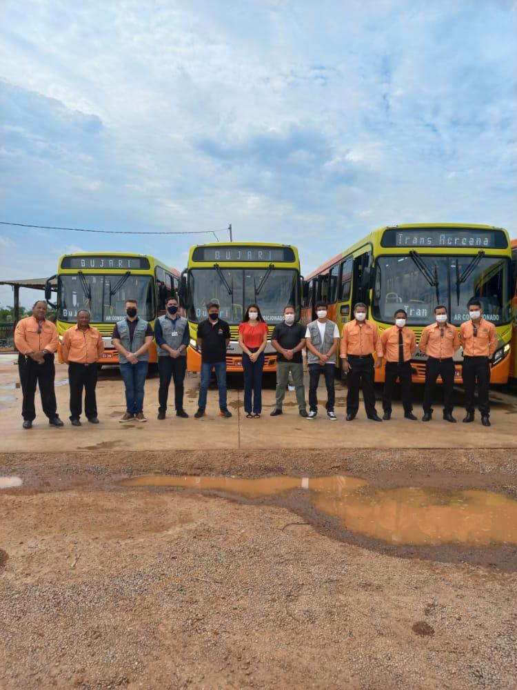 A empresa já investiu em novos ônibus, que irão atender com mais eficiência à população. Foto: cedida