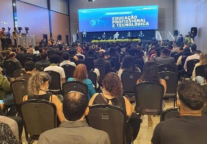 Ieptec marcando presença na 1° Semana da Educação Profissional e Tecnológica que aconteceu em Brasília no mês de setembro de 2021. Foto: Assessoria Ieptec.