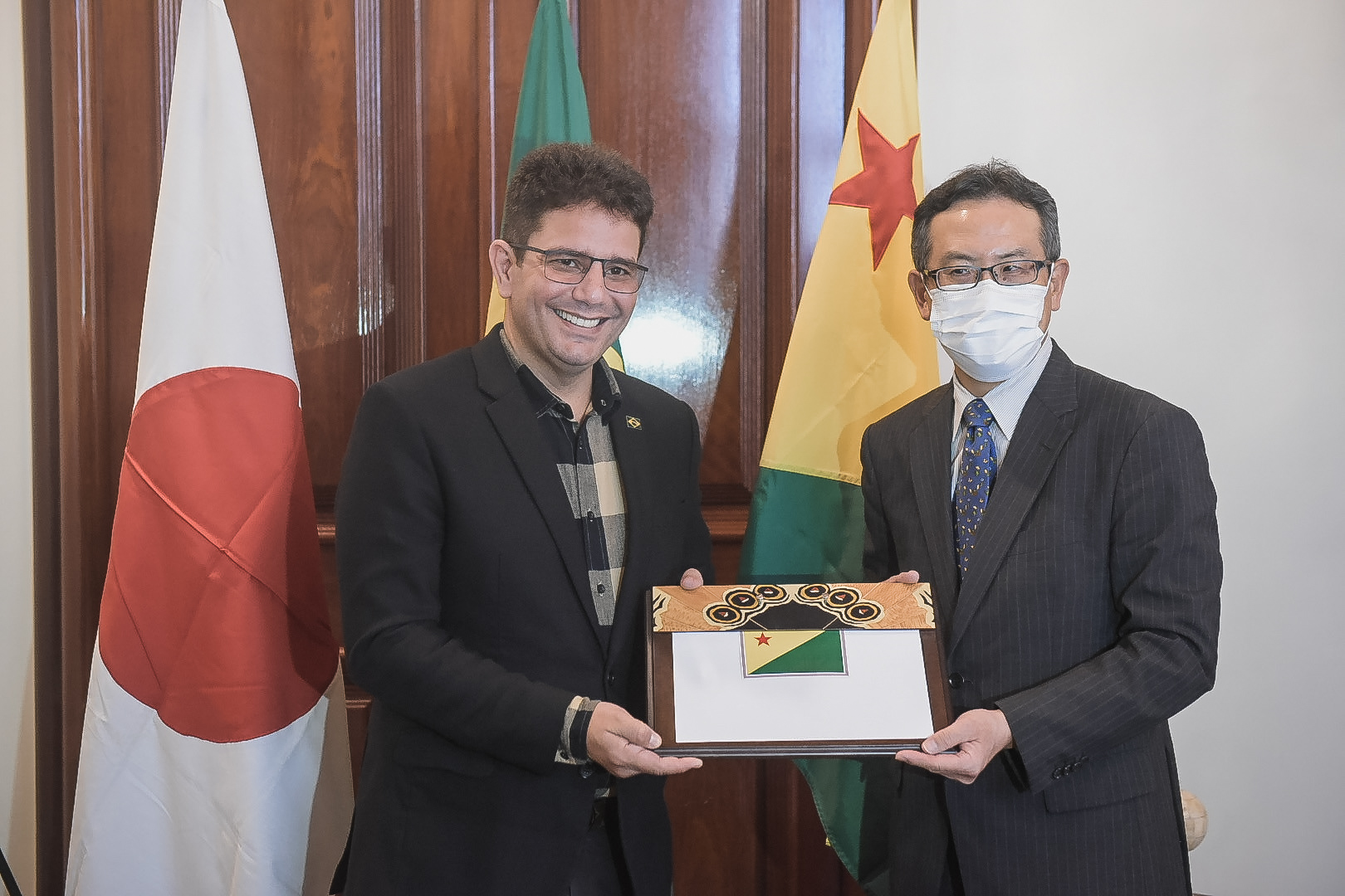 Ao cônsul-geral do Japão, governador defende maior integração do Acre com o país asiático