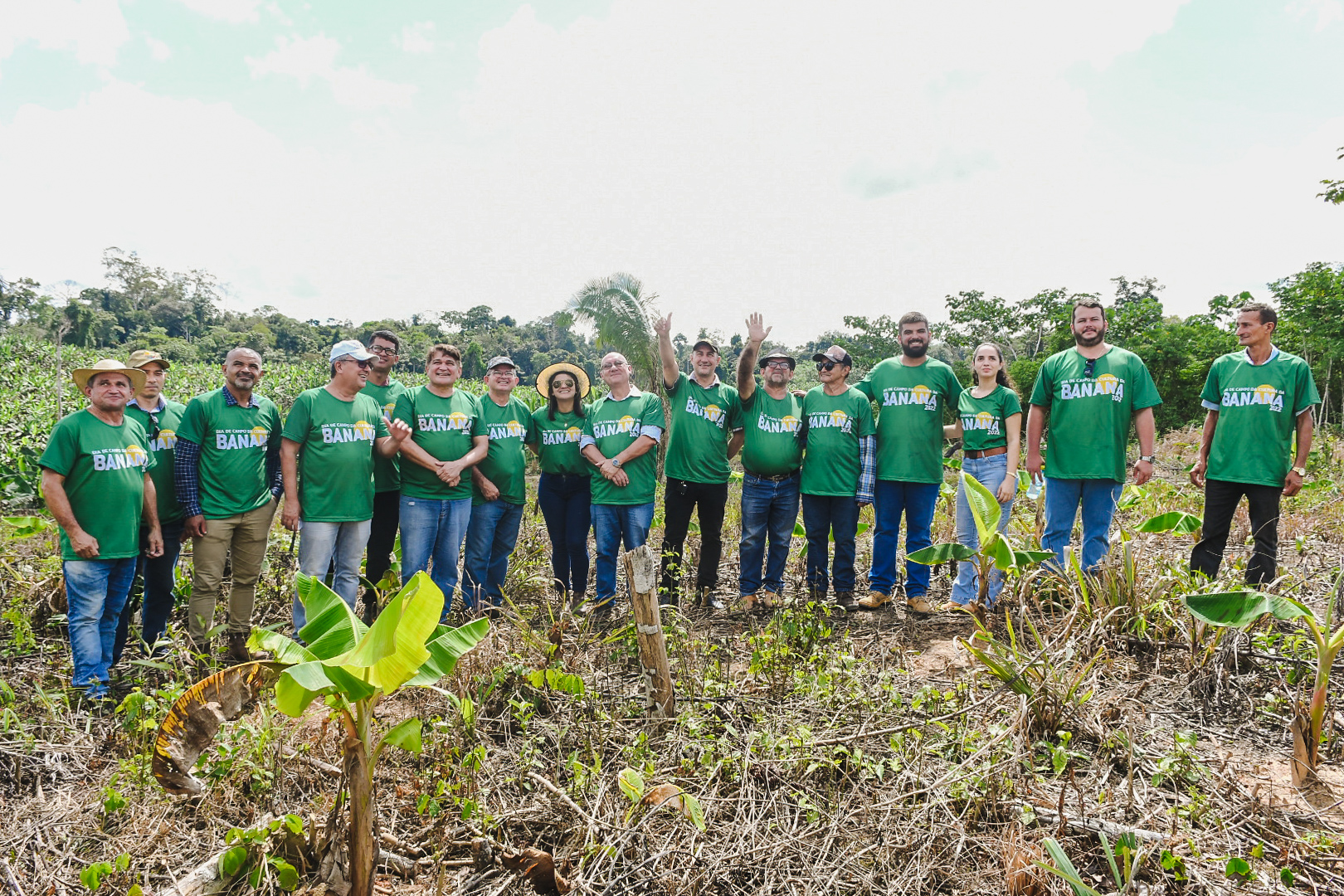 No Juruá, governo e parceiros realizam dia de campo voltado à cultura da banana