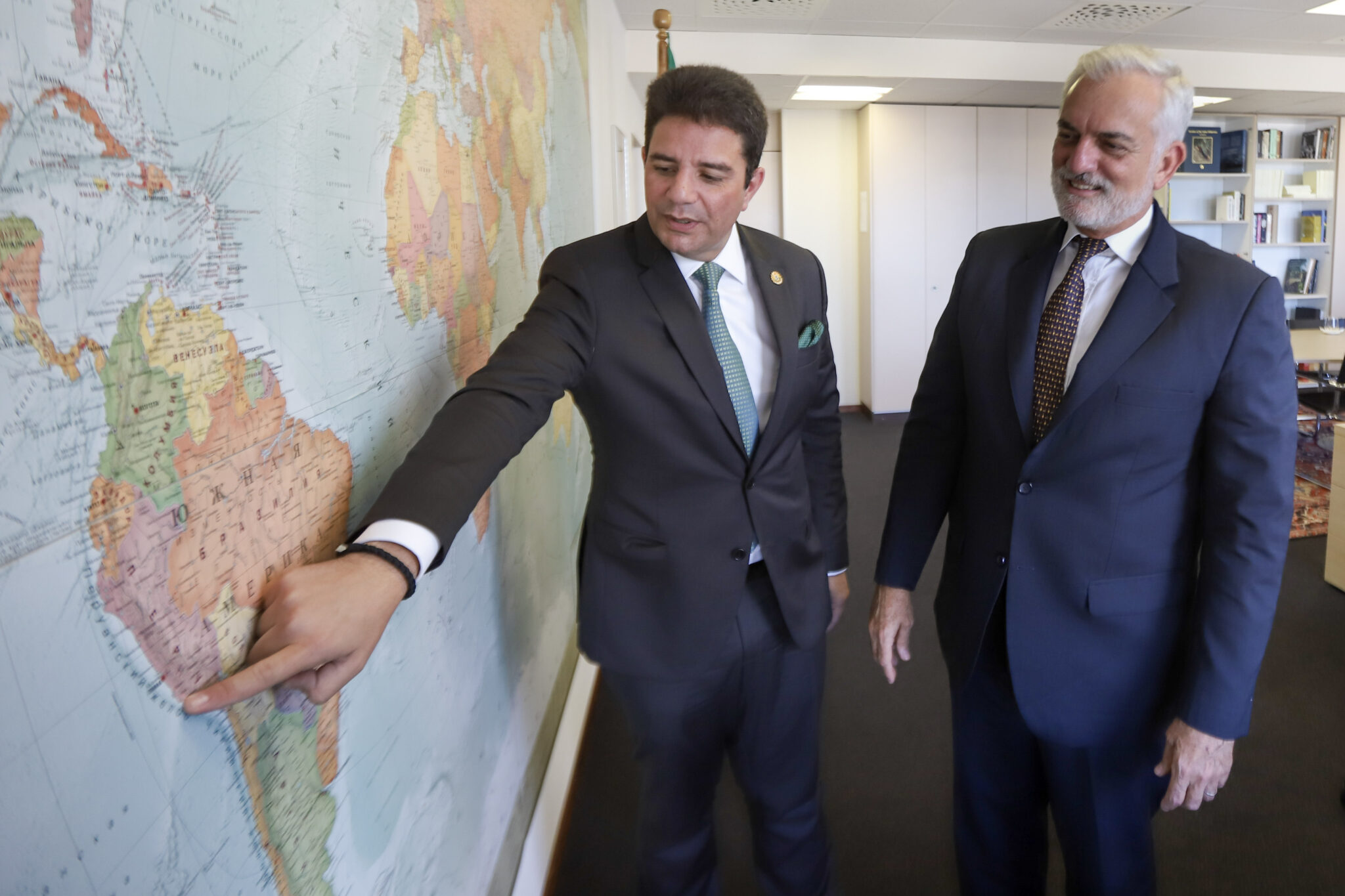Governador Gladson Cameli participa de reunião com embaixador da delegação brasileira junto a ONU em Genebra