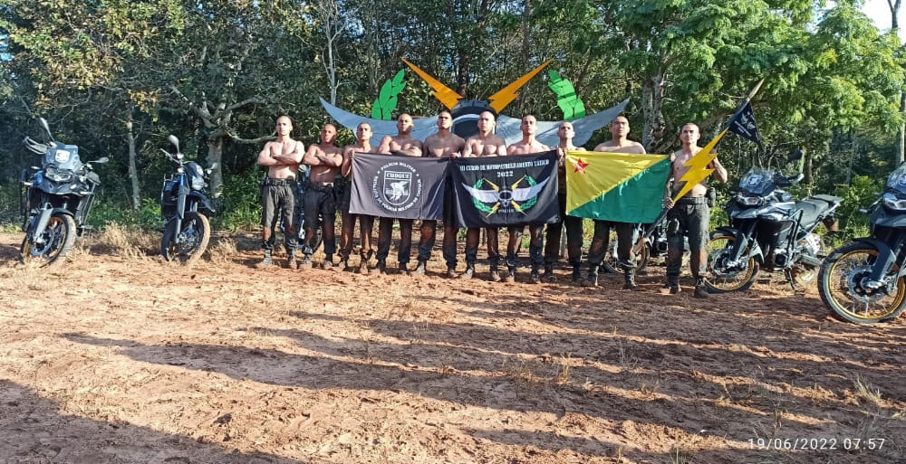 Policial militar do Acre se forma em curso de motopatrulhamento tático no Mato Grosso do Sul