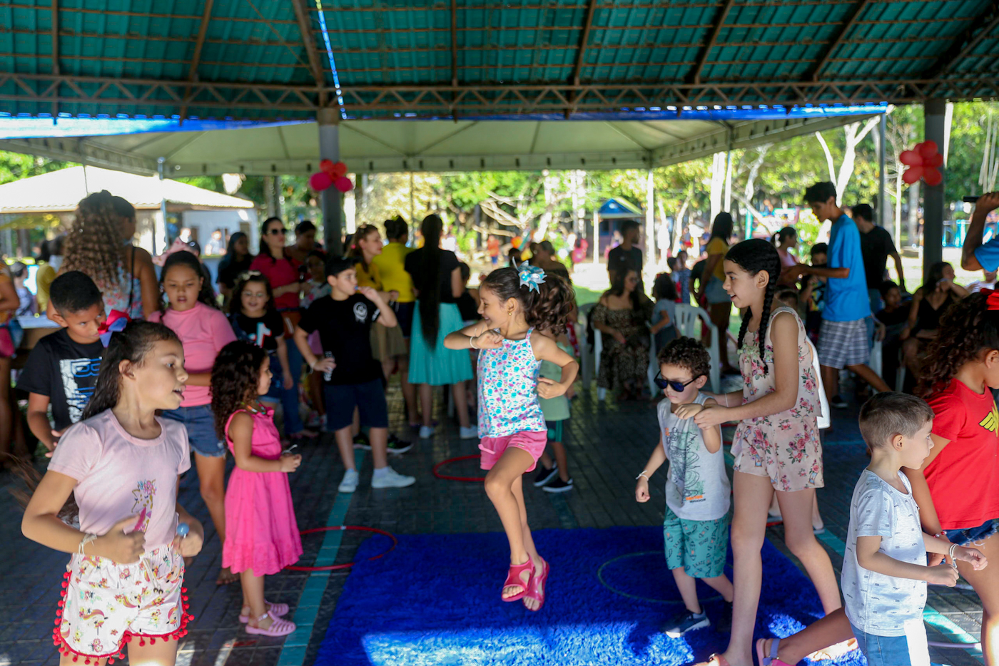 Iapen reúne famílias dos servidores em comemoração ao Dia das Crianças no Horto Florestal
