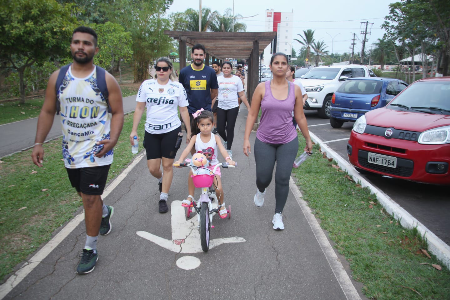 Saúde do Acre realiza 1ª caminhada de prevenção à obesidade em Rio Branco