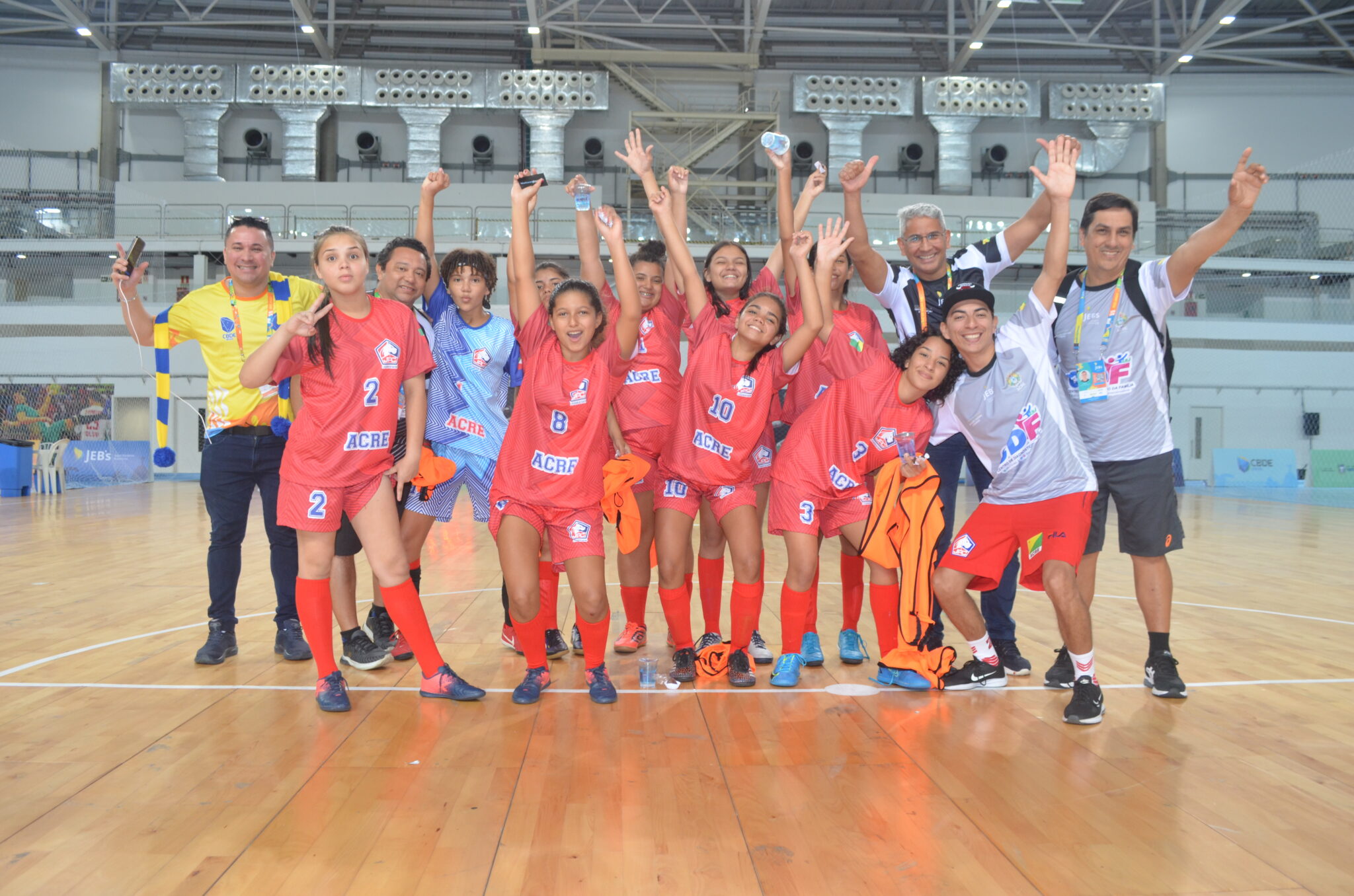 Futsal Feminino vence mais uma e se classifica em primeiro lugar para próxima etapa