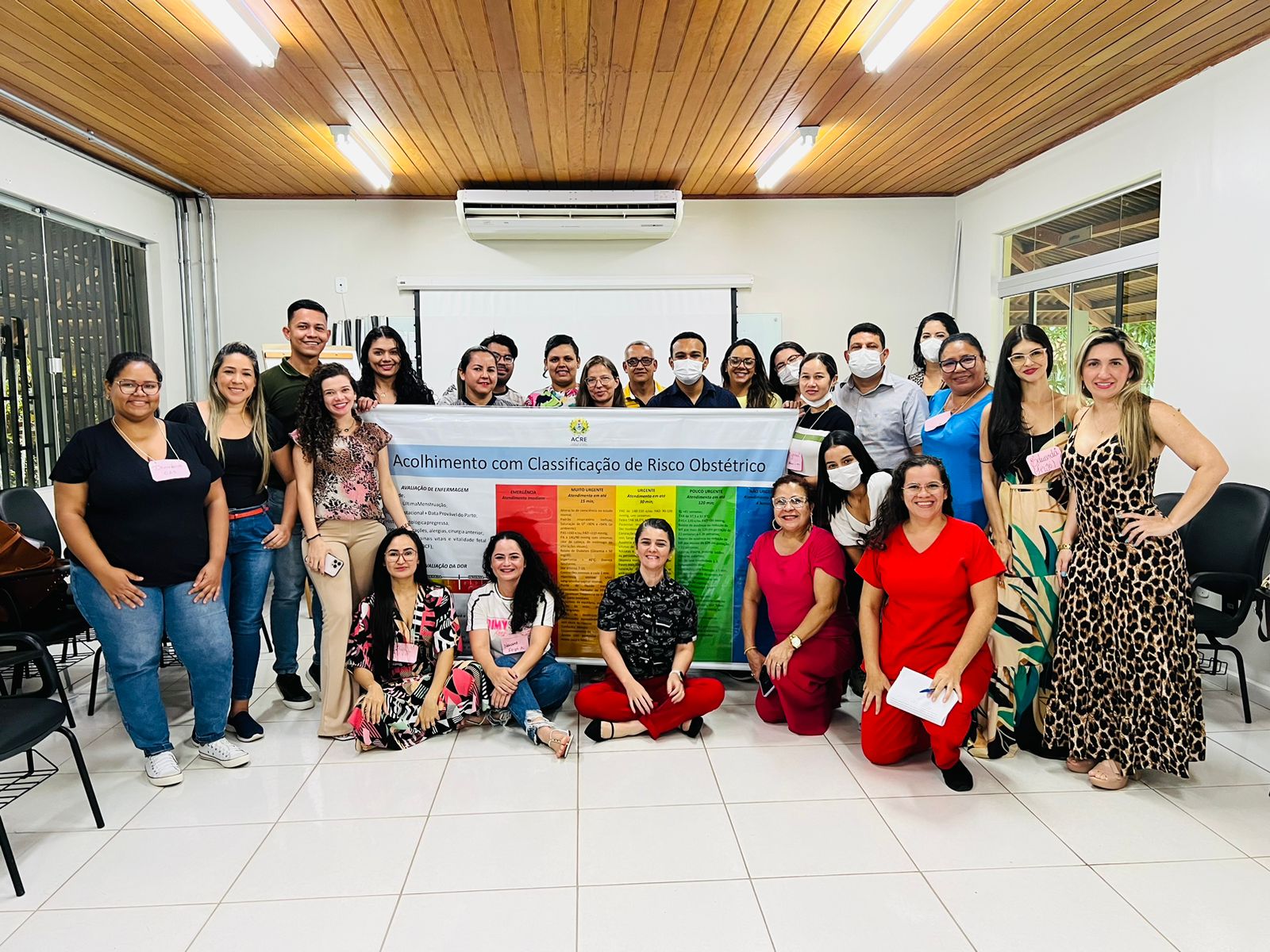 Saúde promove oficina sobre classificação de risco obstétrico no Juruá