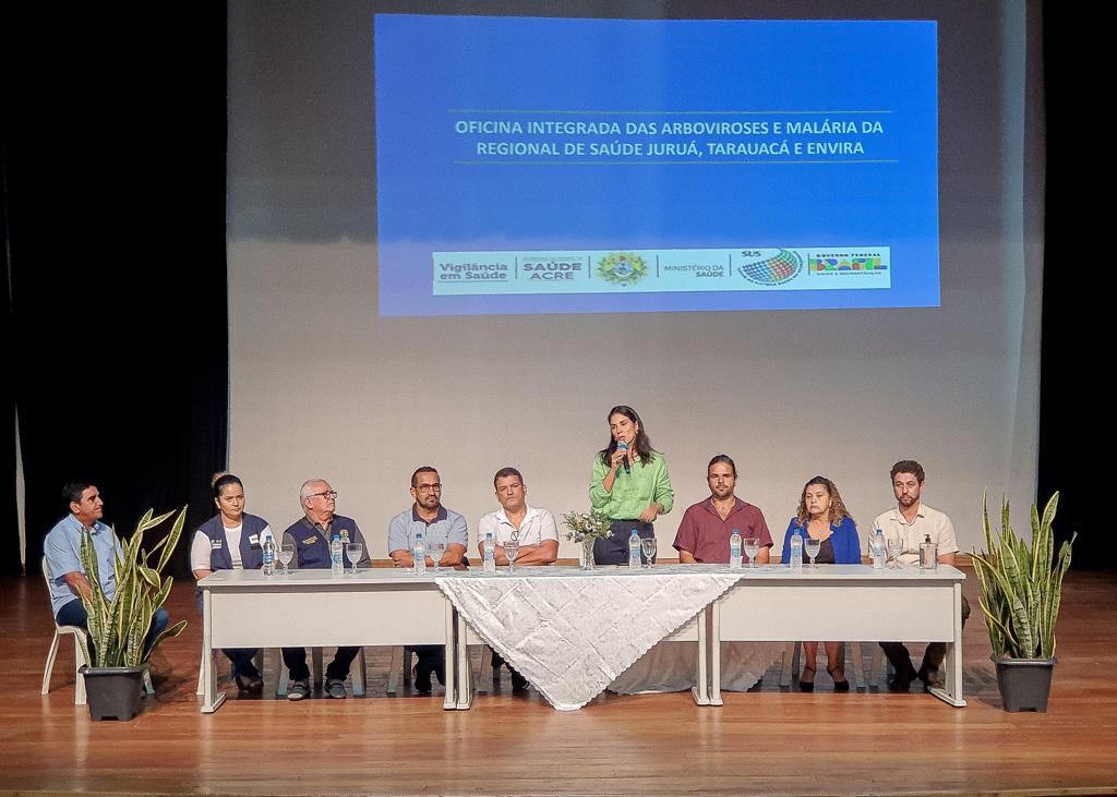 Saúde promove oficina integrada sobre arboviroses e malária no Juruá