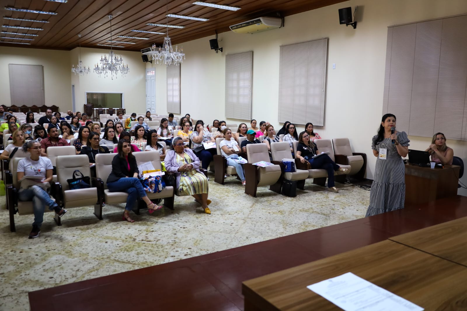 Profissionais do Alto e Baixo Acre participam de curso sobre triagem neonatal