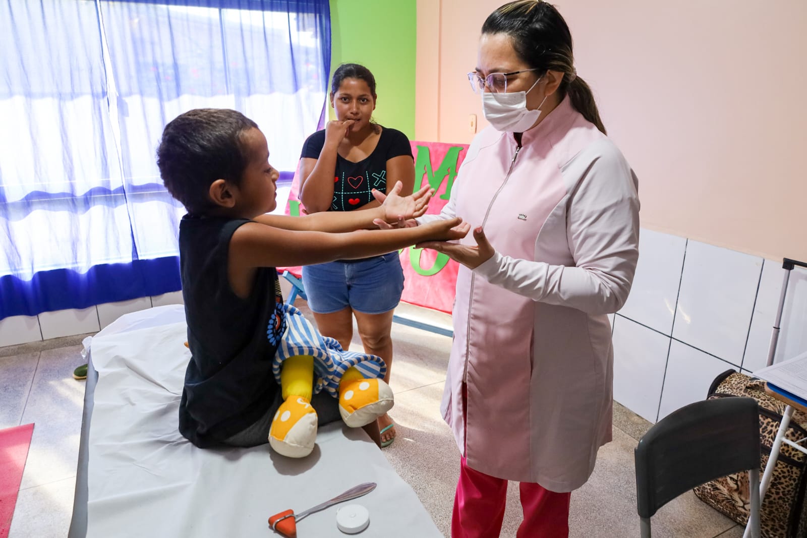 Saúde Itinerante leva atendimento especializado em neuropediatria a crianças do Baixo Acre 