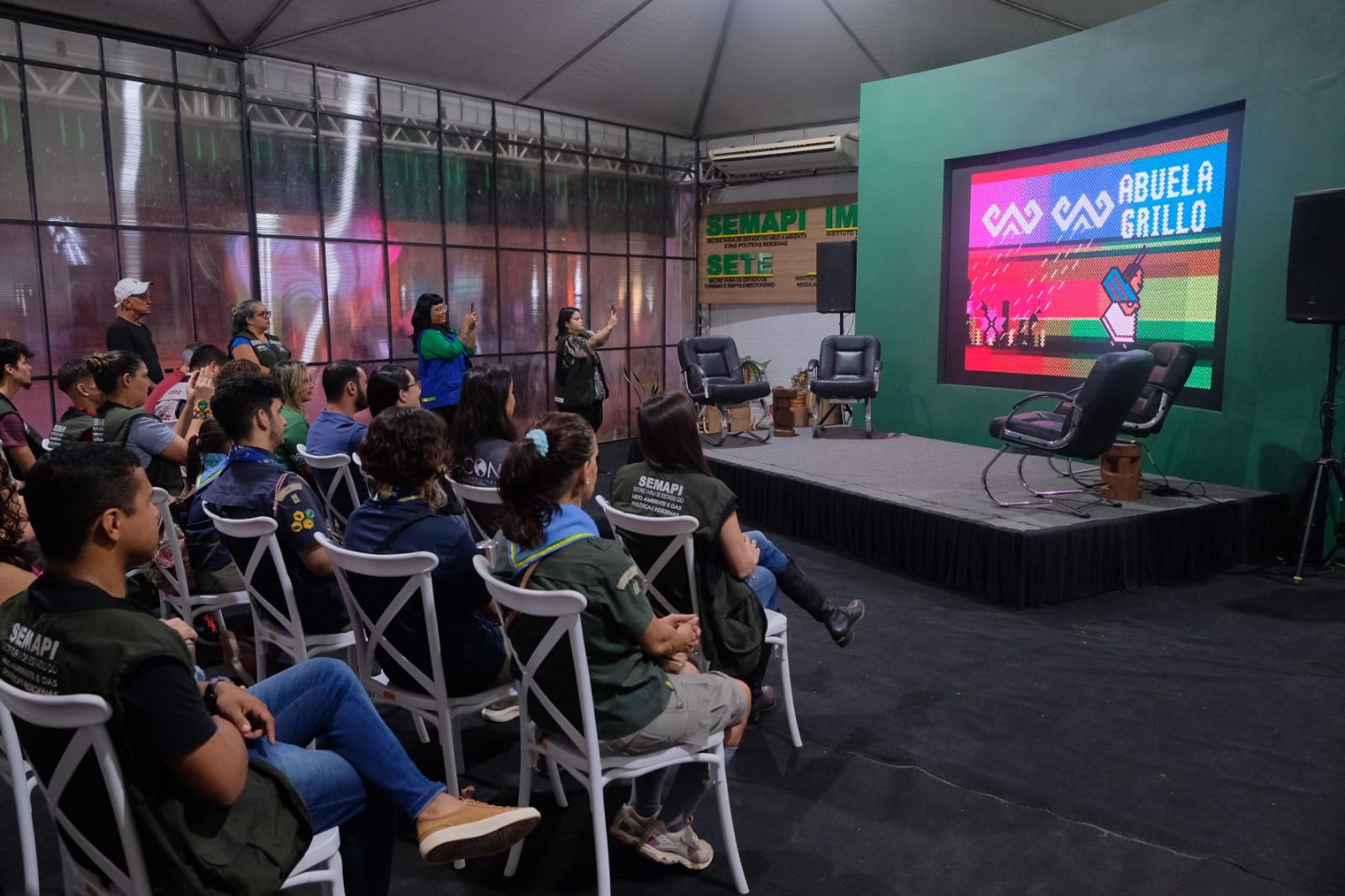 Na Expoacre, Semapi apresenta Cine Verde para crianças com a animação Vovó Grilo