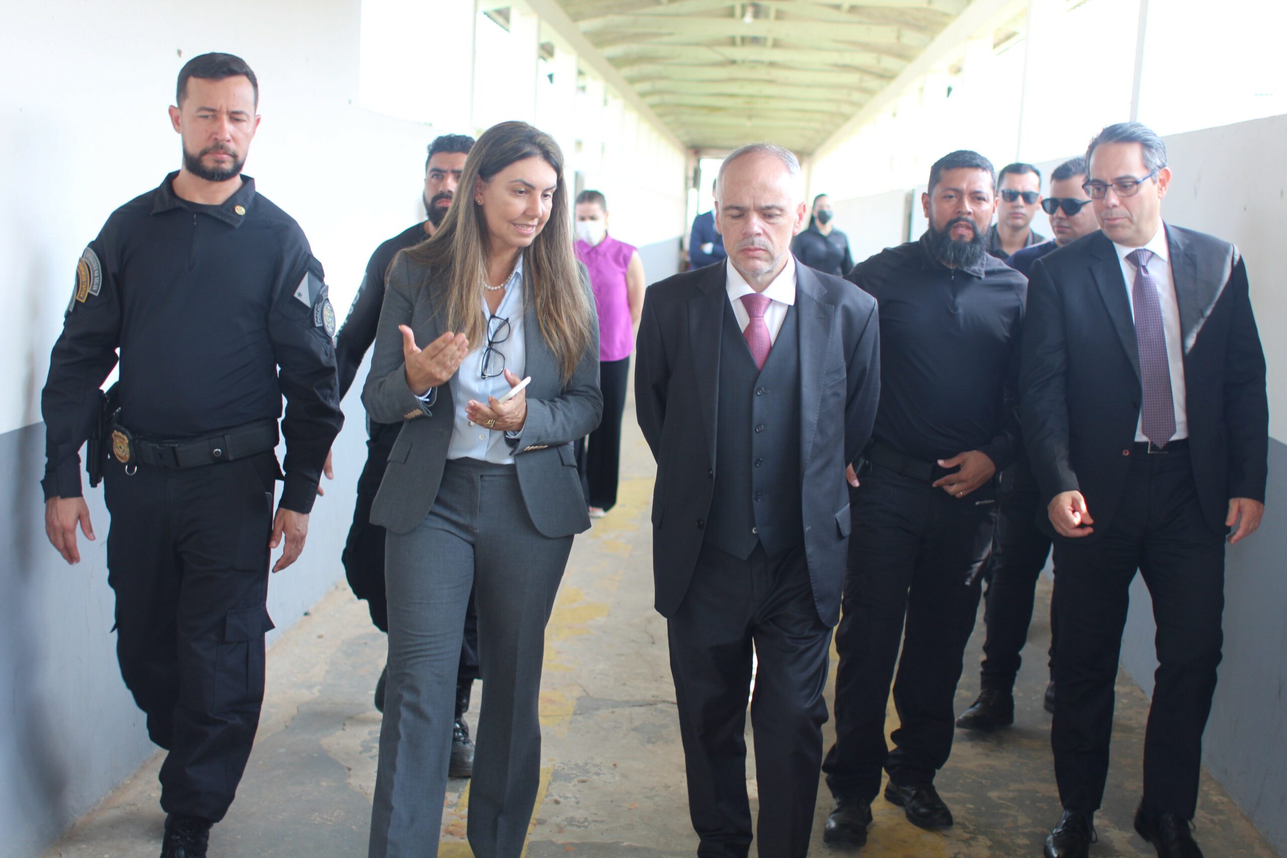 Presídio Antônio Amaro Alves passa por inspeção do Departamento Nacional de Monitoramento e Fiscalização do Sistema Carcerário