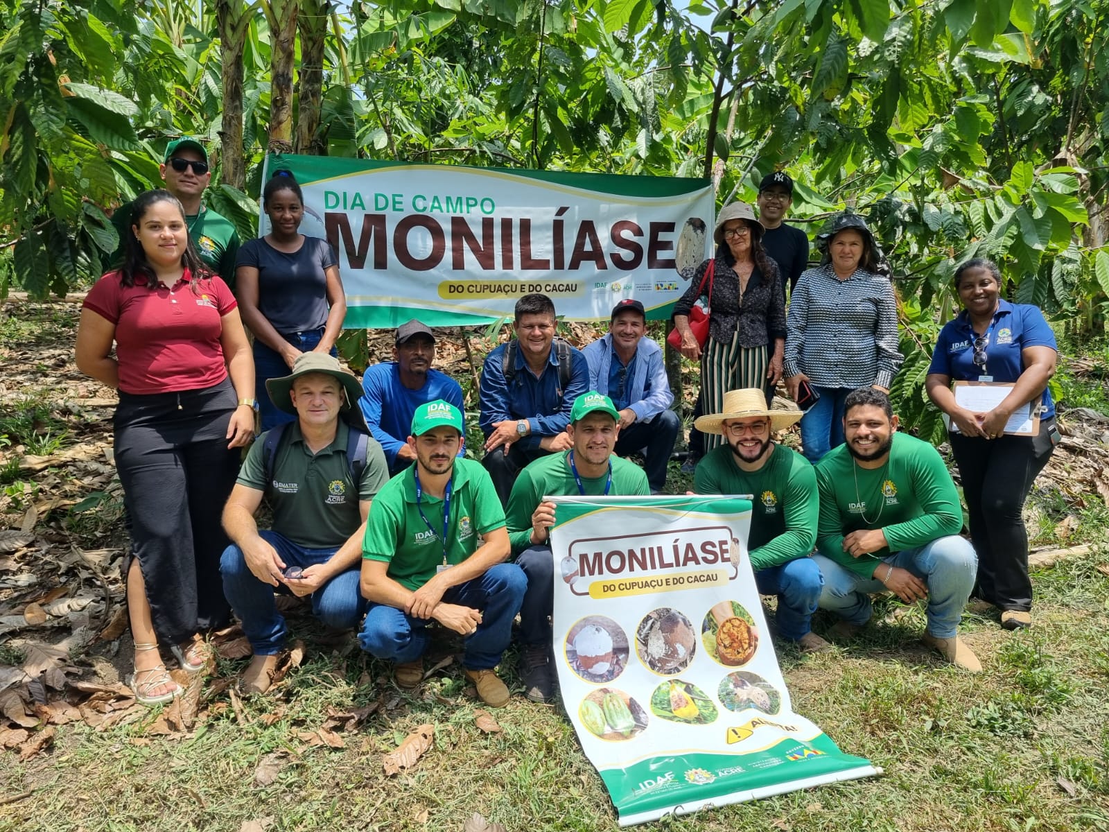 Instituto de Defesa Agropecuária e Florestal do Acre intensifica ações de erradicação à monilíase no Juruá