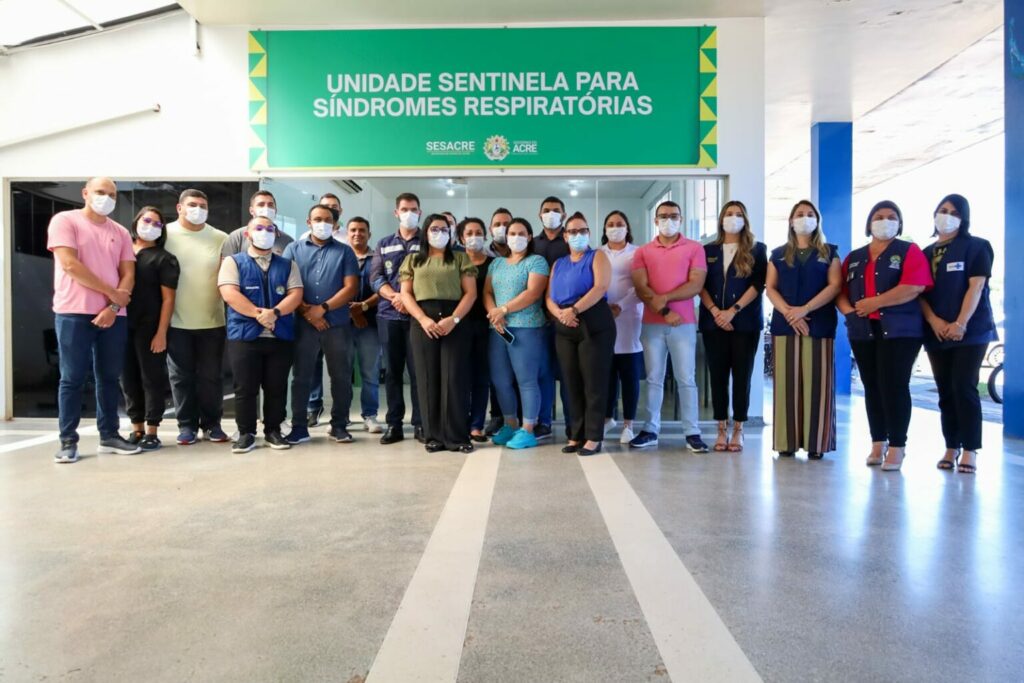 Unidade-Sentinela para Síndromes Respiratórias na UPA do Segundo Distrito, em Rio Branco, tem atendimento 24 horas. Foto: Odair Leal/Sesacre