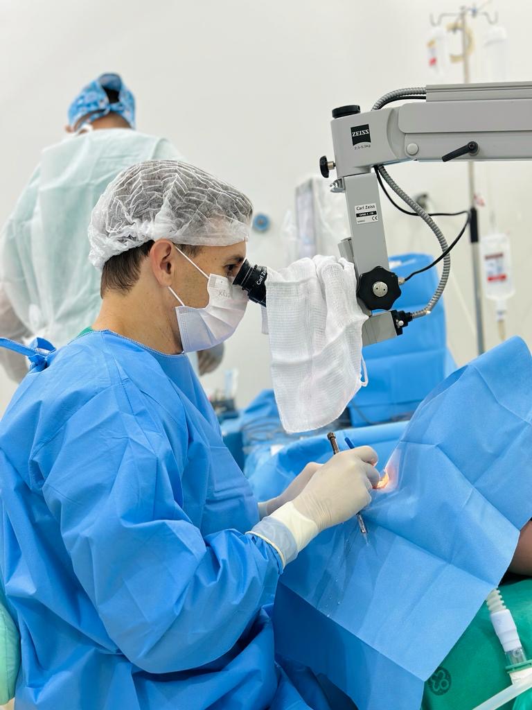 Mais seis cirurgias oftalmológicas foram realizadas com sucesso neste final de semana na Fundhacre