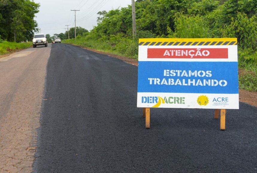 Governo licita R$ 84 milhões para execução de obras de asfalto nas rodovias acreanas em 2024
